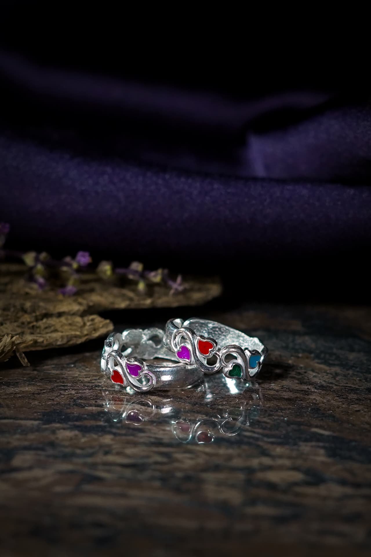 Heart Enamel Bichiya